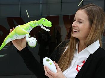 Dieser Dino ist nominiert für den Toyaward. Fotos: Spielwarenmesse Nürnberg