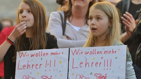 Demo f&uuml;r mehr Lehrer