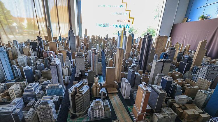 Das Mini-New York von Karl Sperber. Foto: Merzbach/News5