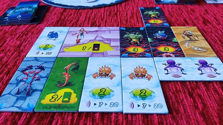 Big Monster im Test - familientaugliche Mischung aus Sammel-, Lege- und Drafting-Spiel