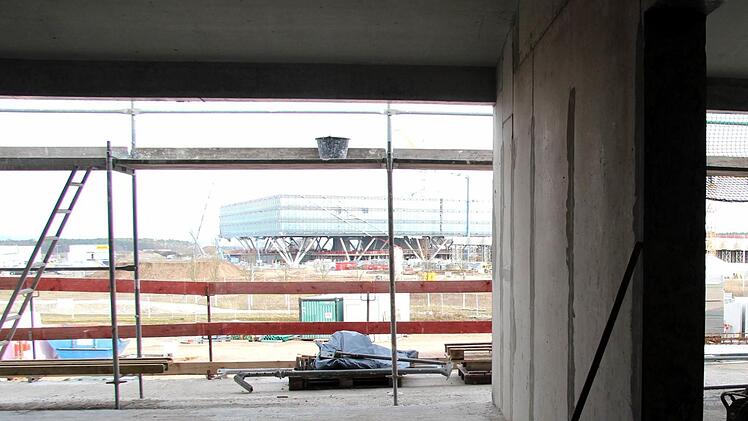 Einige Gebäude von Adidas sind in Sichtweite.Richard Sänger