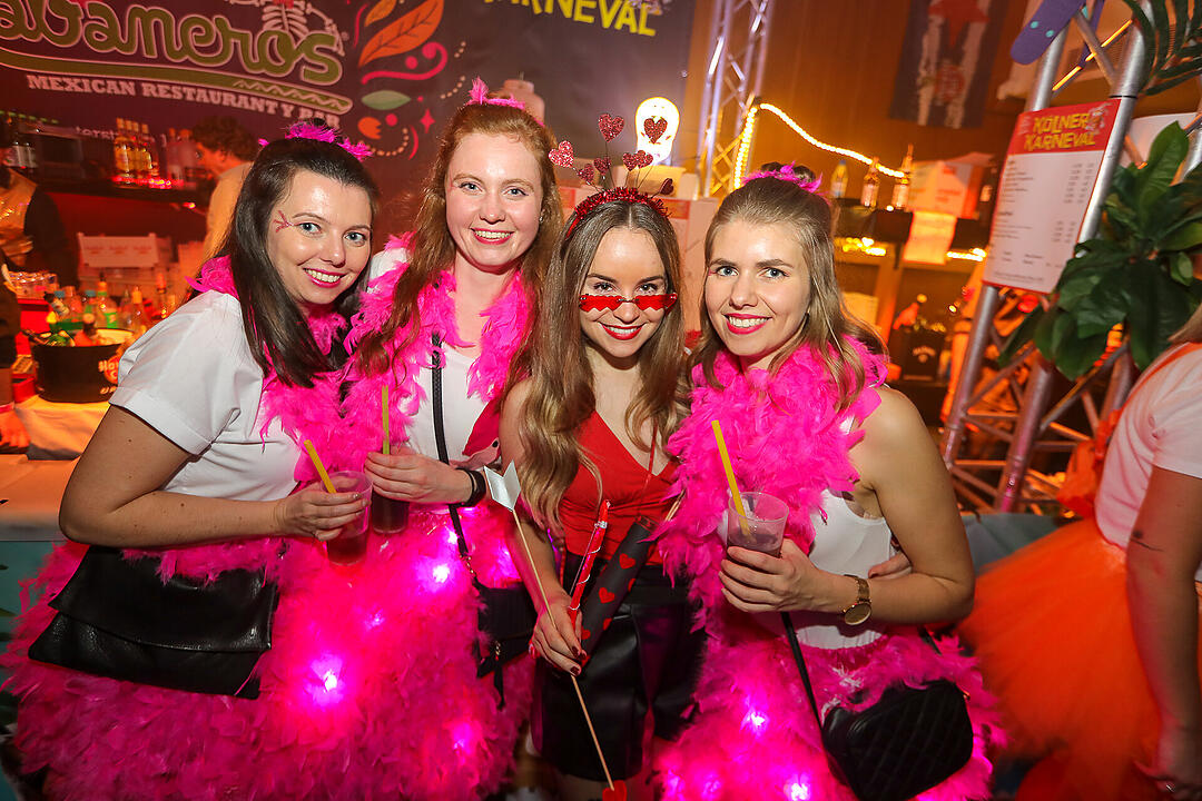 Beste Partystimmung in der Stadthalle