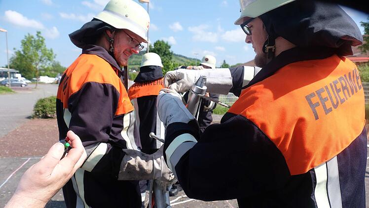 Leistungsmarsch der FeuerwehrenFoto: Gerd Schaar