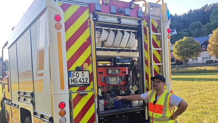 Feuerwehr G&ouml;&szlig;weinstein mit ungew&ouml;hnlichem Einsatz: "Natur ruft um Hilfe"