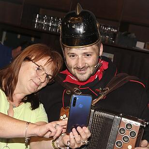 Mit der Altneihauser Feierwehrkapell'n