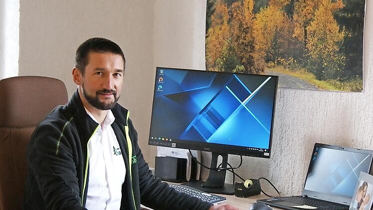 WBV-Geschäftsführer Patrick Hammerschmidt hält in Königsfeld jeden Montag eine Sprechstunde ab.