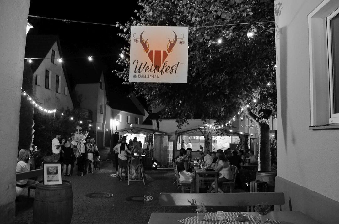 Auf dem Marktplatz Ebermannstadt wird gefeiert!