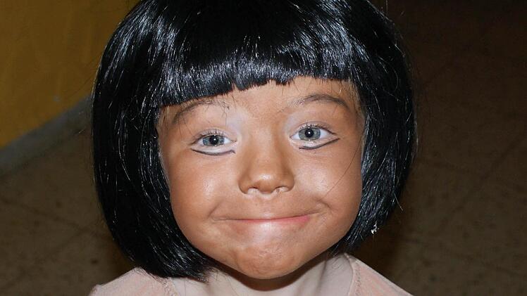 Greta Jendis gehört mit vier Jahren zu den jüngsten Darstellern. Foto: Stefanie Karl