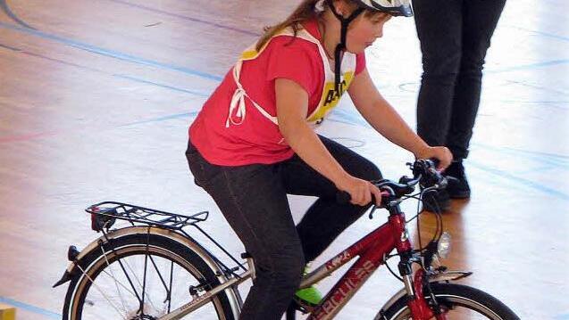 Erstmals mit von der Partie war Julia Schwadere. Die Neunjährige sammelte sowohl beim Turnier in Hammelburg als auch in Heilsbronn wichtige Erfahrungen. Foto: Karlheinz Franz