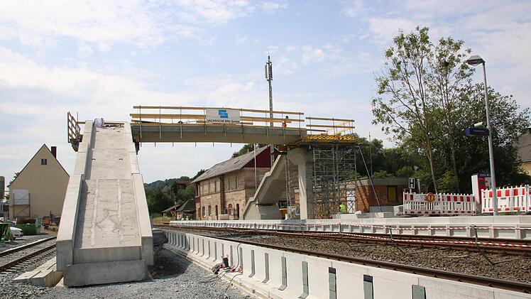 Der Bahnhof Untersteinach wird barrierefrei. Foto: Jürgen Gärtner
