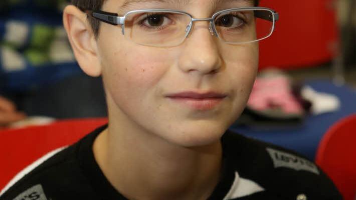 Damian (12) aus Weilersbach: "Es ist schön, dass die Kinder-Uni nach Forchheim gekommen ist, dann muss man nicht so weit fahren. Ich war vorher noch nie bei einer Vorlesung. Ich find's toll, jetzt zu wissen, wie eine Suchmaschine funktioniert und wie ich sie richtig benutze." Foto: Barbara Herbst