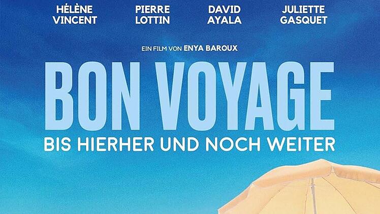 Rudy (Pierre Lottin, links), Bruno (David Ayala), Anna (Juliette Gasquet, zweite von rechts) und Marie (H&eacute;l&egrave;ne Vincent) begeben sich in "Bon Voyage" auf einen abenteuerlichen Trip.