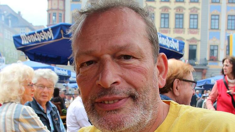 Bernd Guthruf, überzeugter Marktfest-Besucher Foto: Oliver Schmidt