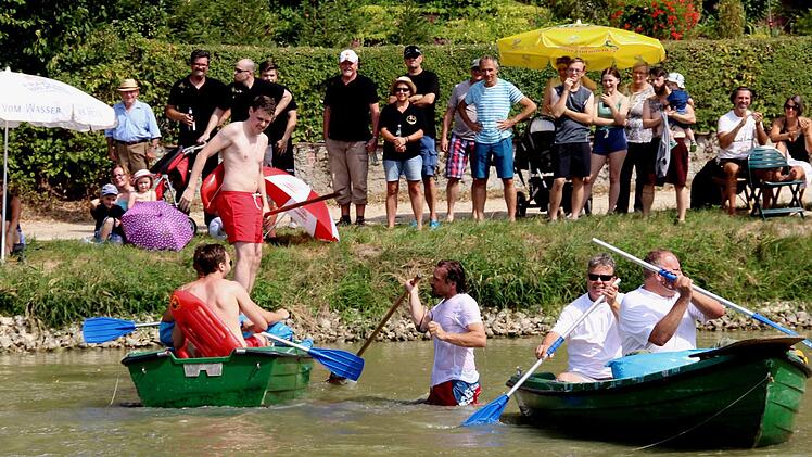 Impressionen von der Weihergaudi    Foto: Richard Sänger