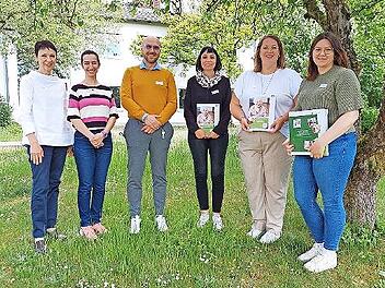 Die Teilnehmer des Coachings Seniorenverpflegung aus Oberfranken (v. l.): Christa Reinert-Heinz (AELF Bayreuth-Münchberg), Johanna Köllen (AELF Bayreuth-Münchberg), Carlo Rothammel und Wibke Stier (Awo-Seniorenzentrum Rödental), Marina Reinhardt (...
