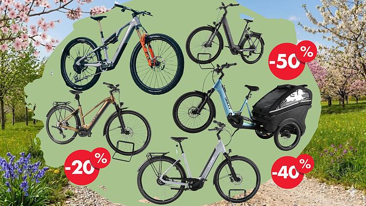 Cube E-Bikes im Fr&uuml;hjars-Sale bei Rebike