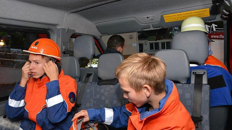 24-Stunden-Übung der Jugendfeuerwehrler aus Bad Bocklet Foto: Björn Hein