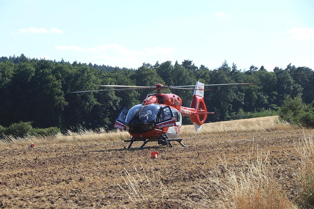 Schwerer Unfall im Kreis Bamberg - Kollision nahe Bischberg