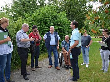 Im Stadtteil Poppenroth gibt es ebenfalls einige Bereiche, die die Bürger beim Stadtteil-Spaziergang im Rahmen des Gemeindeentwicklungsprogrammes kritisierten. Foto: Peter Rauch