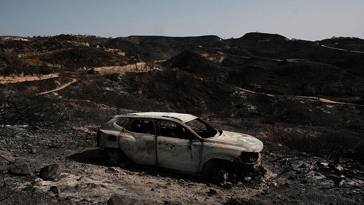 Waldbrand in Andalusien