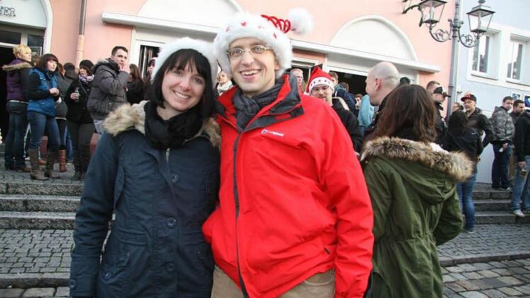 Jasmin (35) und Stefan Graß (37) sind in diesem Jahr ausnahmsweise mal ohne Kind unterwegs, der ist bei der Oma