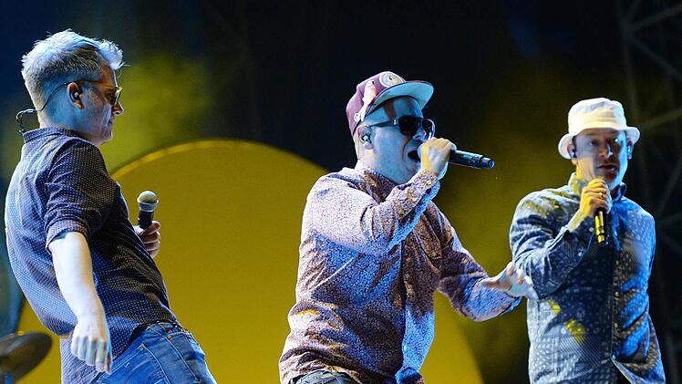 Fettes Brot, hier bei ihrem jüngsten Konzert in Neuhausen Foto: Kästle/dpa
