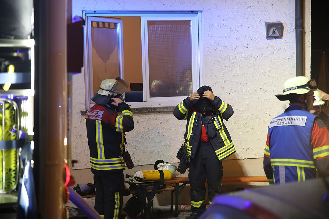 Mann stirbt bei Feuer in Georgensgmünd