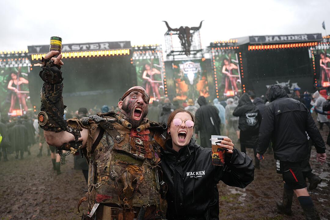 Wacken Open Air 2025: Die besten Bilder vom Auftakt