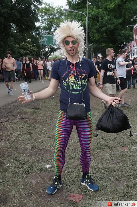 Die schrägsten Outfits bei Rock im Park 2016