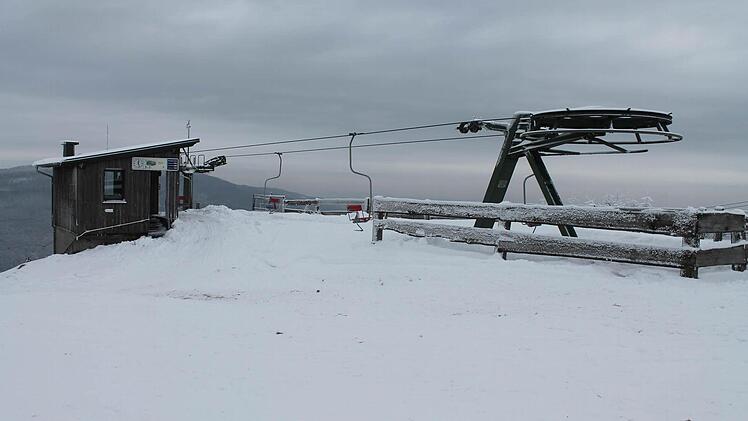 Die Bergstation des Sessellifts am Feuerberg.