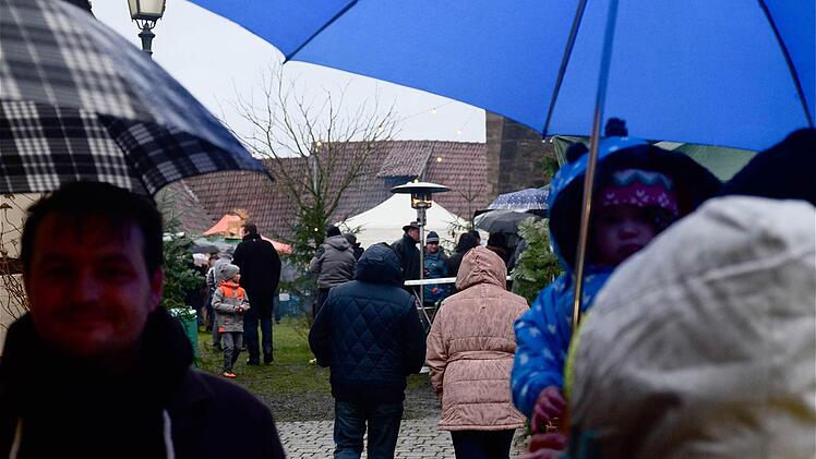 Auf der Fuschter Dorfweihnacht. Foto: Gerd Schaar