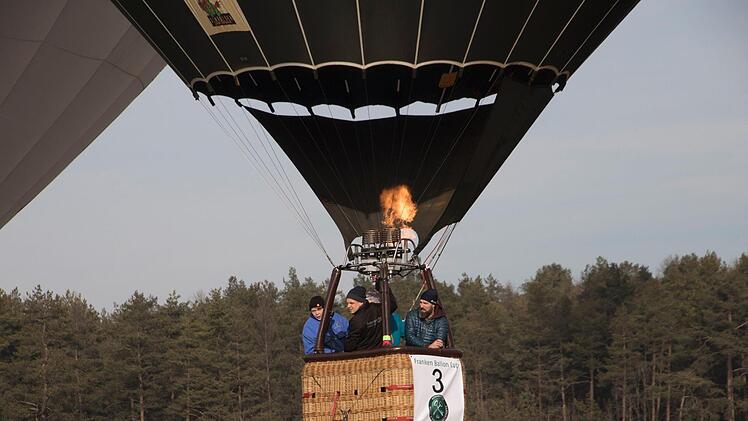 Jackpot für Ballonfans: Der Frankenballoncup 2020 wurde über der Fränkischen Schweiz ausgetragen. Foto: Josef Hofbauer