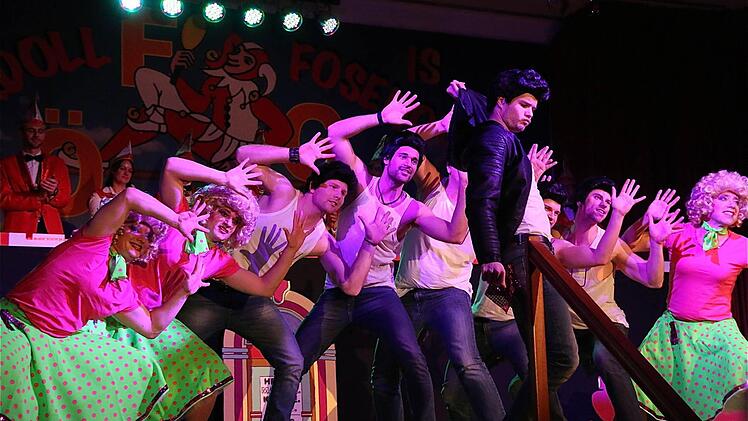 Prunksitzung der "Öwerdöllwer Fosenochts-Gemeinschaft". Foto: Gerd Schaar