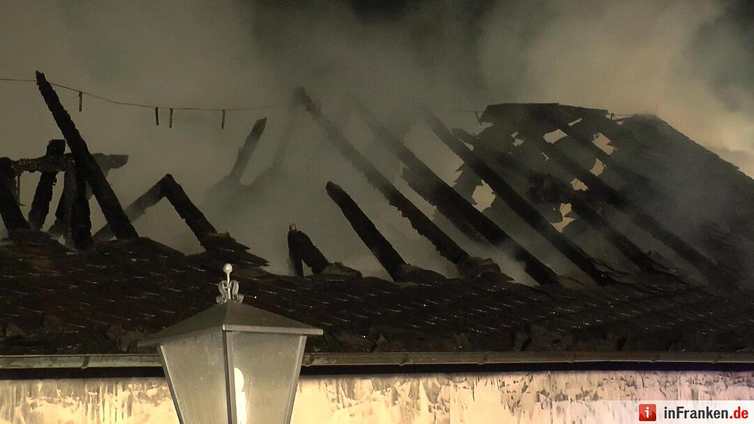 Brand in Kloster bei Münnerstadt – 250 Heimbewohner von Feuer bedroht