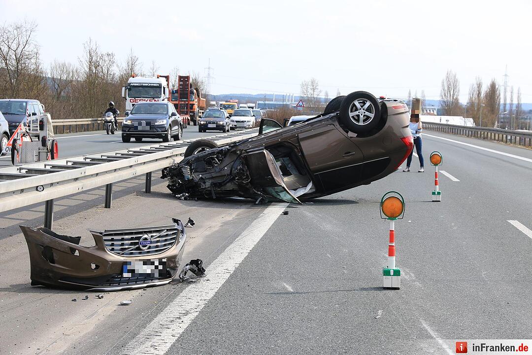 Schwerer Unfall auf der A73