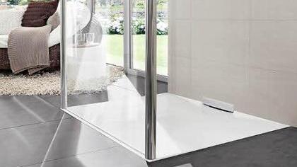 Bodengleich ist diese Dusche und markiert einen Trend, an dem einfach kein Weg mehr vorbeiführt.  Foto: VDS/Kaldewei - Linie "Xetis"