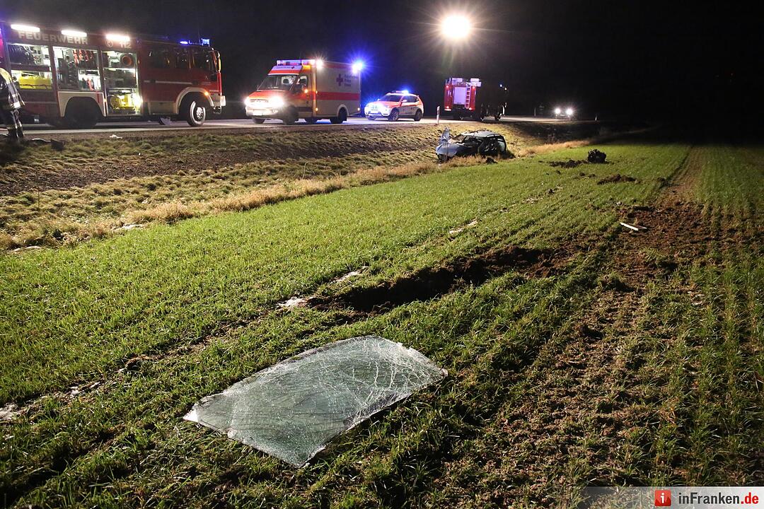 Autofahrer bei Köditz schwers verletzt