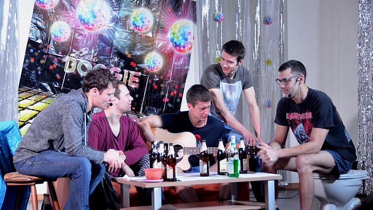 Almasenkelz aus Katzenbach mit Christoph, Daniel, Felix und Freddy Emmert sowie Lukas Manger.Peter Rauch
