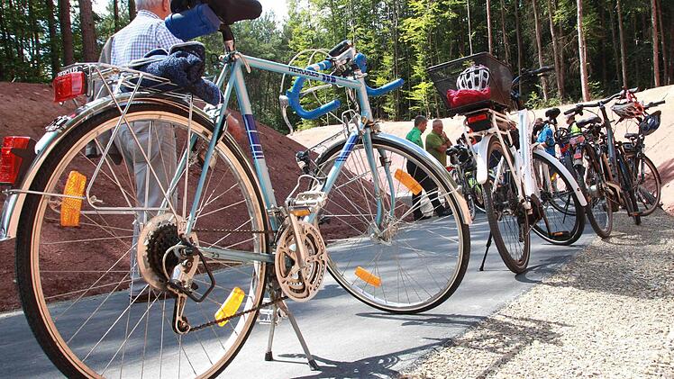 Noch viel mehr Fahrradfahrer sollen künftig auf den Radwegen unterwegs sein, die sich Bund und Stadt einiges kosten lassen.  Foto: Carmen Schmitt