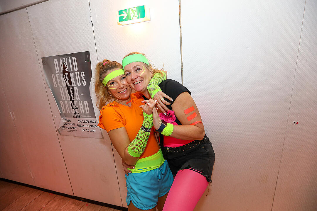Beste Partystimmung in der Stadthalle