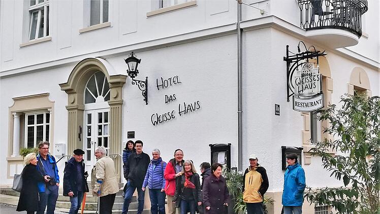 Beim Rundgang durch Bad Kissingen durfte ein Besuch der Sattler-Villa nicht fehlen.  Sigismund von Dobschütz