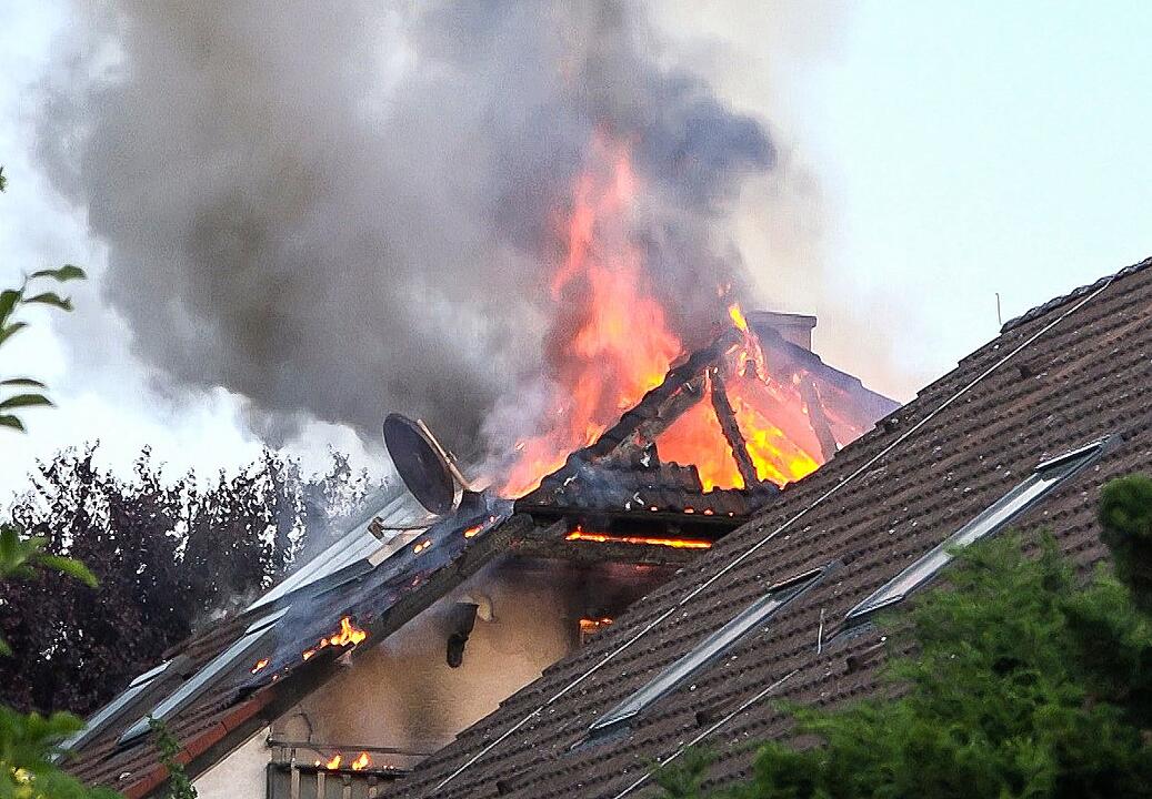 Brand in Bamberg am Pfingstmontag