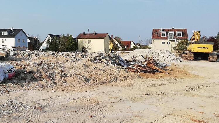 Die Abrissarbeiten im August Foto: inFranken.de
