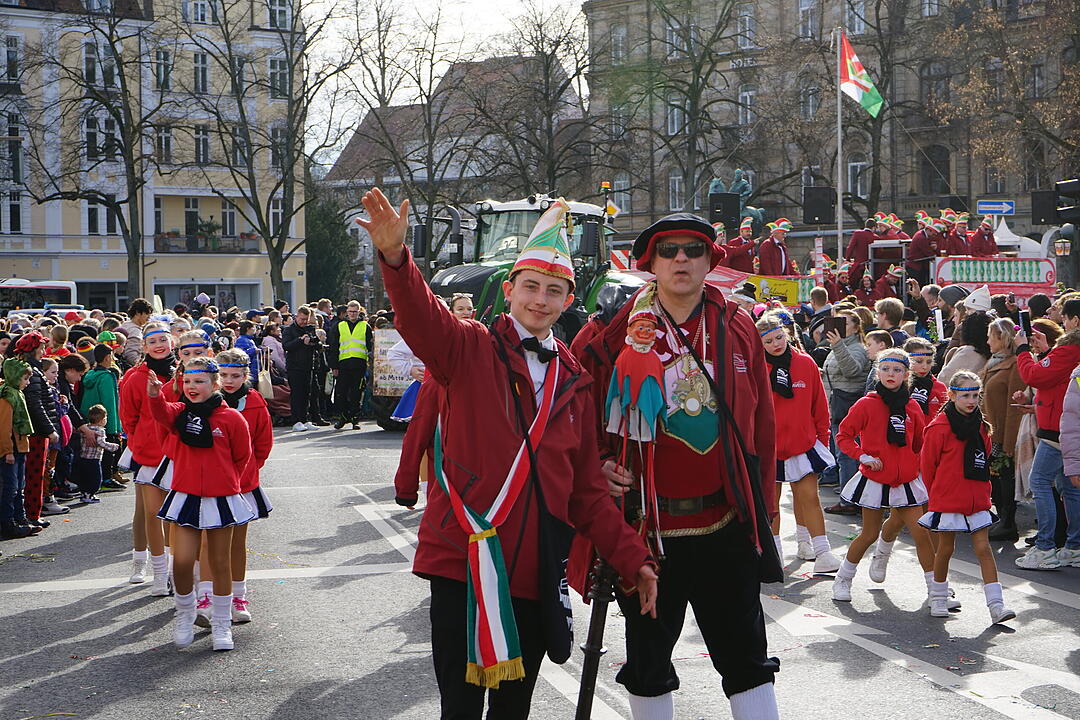 Die schönsten Bilder vom Faschingsumzug Bamberg 2025