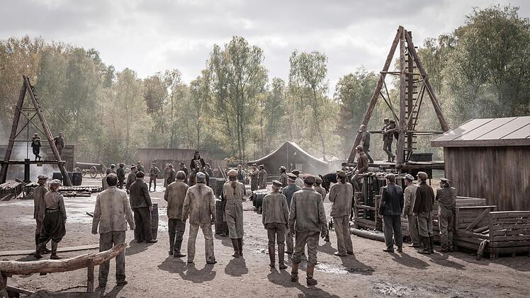 Jeden Tag m&uuml;ssen die Arbeiter aufs Neue zeigen, was sie k&ouml;nnen.