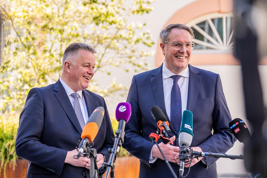 Abschluss-PK - Sondierungsgespr&auml;che von CDU und SPD