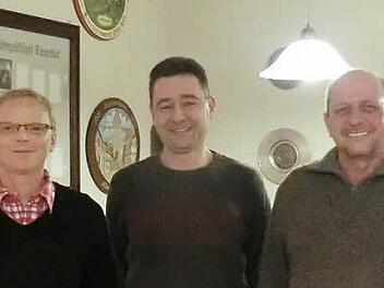 Roland Dömling (links) ist neuer Obmann der Rübenbauern. Seine Stellvertreter sind Jochen Then (Mitte) und Franz Weber (links). Foto: Dömling