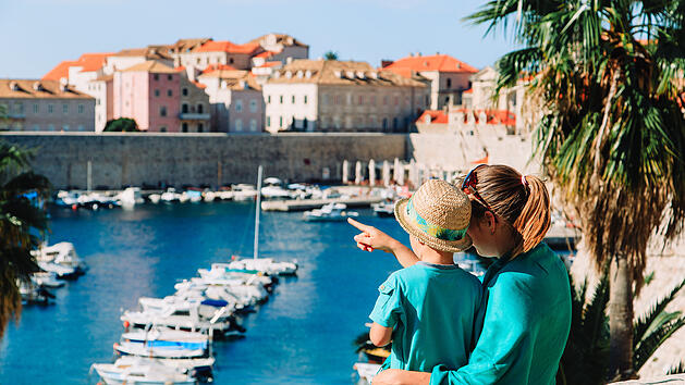 Urlaub, Kroatien, Meer, Hafen