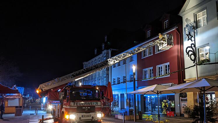 Brand in Maximilianstraße