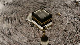 Hadsch-Pilger in Mekka